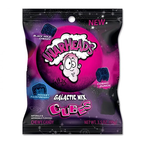 Warheads galactic mix Cubes