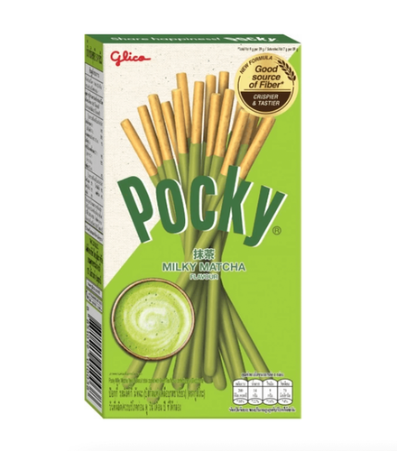 Pocky milky matcha