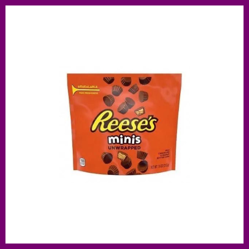 Reeses mini unwrapped