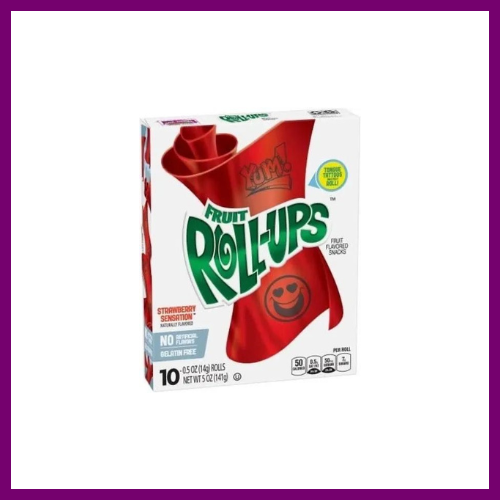 Fruit Roll-Ups strawberry
